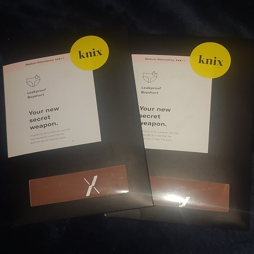 SEALED Lot - Knix Leakproof Boyshort